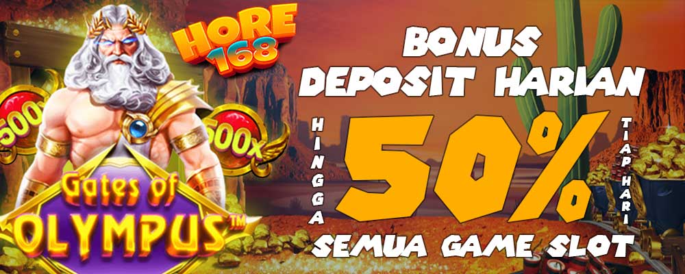 bonus deposit harian slot game
